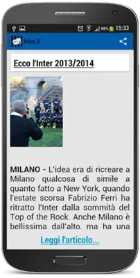 Nerazzurri News android App screenshot 6